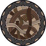 American Dakota Hand Coiled Natural Rug