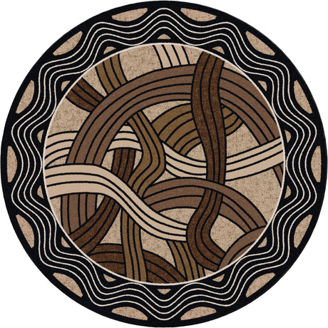 American Dakota Hand Coiled Natural Rug