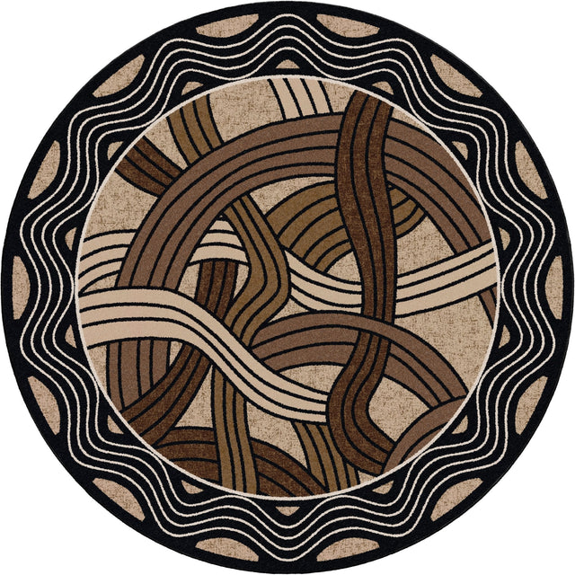 American Dakota Hand Coiled Natural Rug