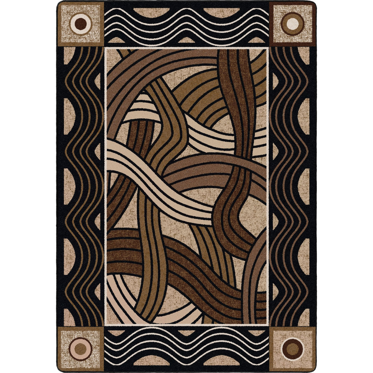 American Dakota Hand Coiled Natural Rug