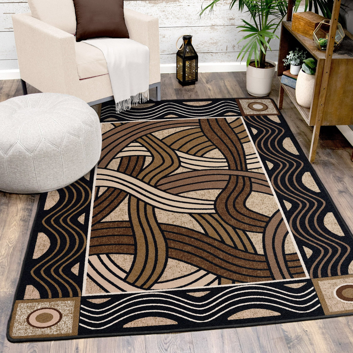 American Dakota Hand Coiled Natural Rug