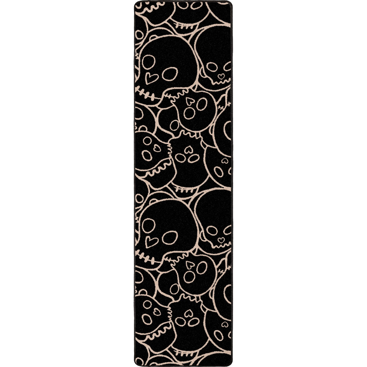 American Dakota Head Banger Black Rug - 0005BLK234