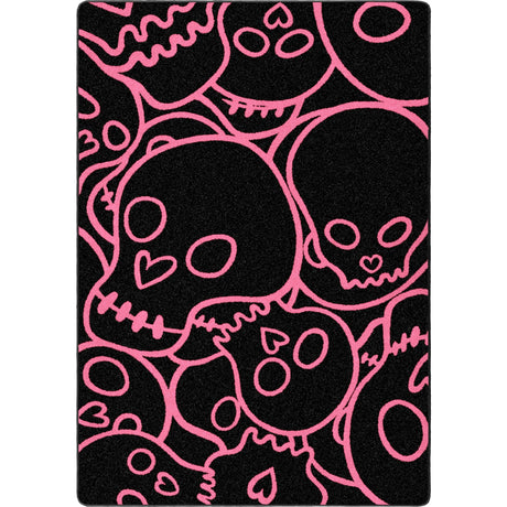 American Dakota Head Banger Pink Rug - 0005PNK234