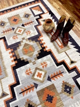 American Dakota Head Winds Coral Rug - ZZAD0577COR234