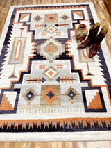 American Dakota Head Winds Coral Rug - ZZAD0577COR234