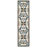 American Dakota Head Winds Turquoise Rug - ZZAD0577TUR234