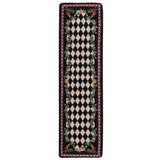 American Dakota High Country Rooster Black Rug - 0123BLK234