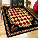 American Dakota High Country Rooster Natural Rug - 0123NAT234