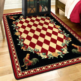 American Dakota High Country Rooster Natural Rug - 0123NAT234