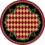 American Dakota High Country Rooster Red Rug - 0123RED234