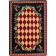 American Dakota High Country Rooster Red Rug - 0123RED234