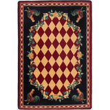 American Dakota High Country Rooster Red Rug - 0123RED234