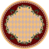 American Dakota High Country Rooster Yellow Rug - 0123YEL234