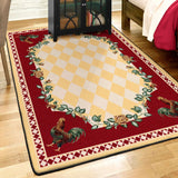 American Dakota High Country Rooster Yellow Rug - 0123YEL234