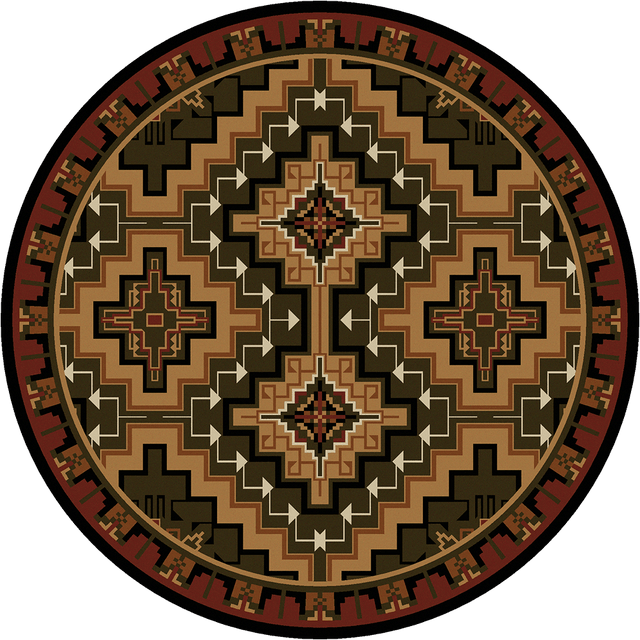 American Dakota Hill Country Red Rug