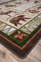 American Dakota Homeland Forest Rug - 0316FST234