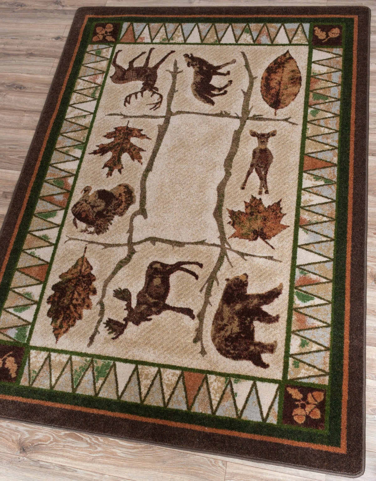 American Dakota Homeland Forest Rug - 0316FST234