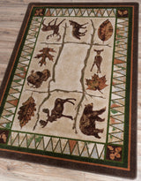 American Dakota Homeland Forest Rug - 0316FST234