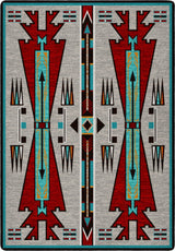 American Dakota Horse Thieves OKA Electric Rug