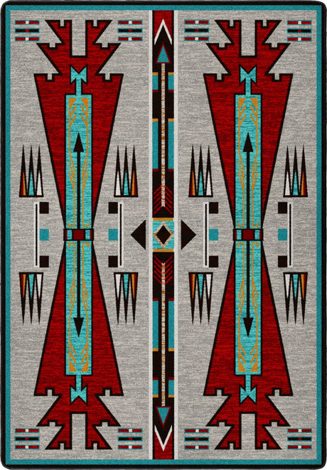 American Dakota Horse Thieves OKA Electric Rug