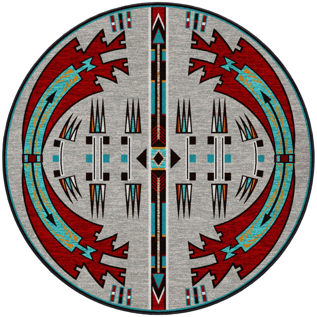 American Dakota Horse Thieves OKA Electric Rug