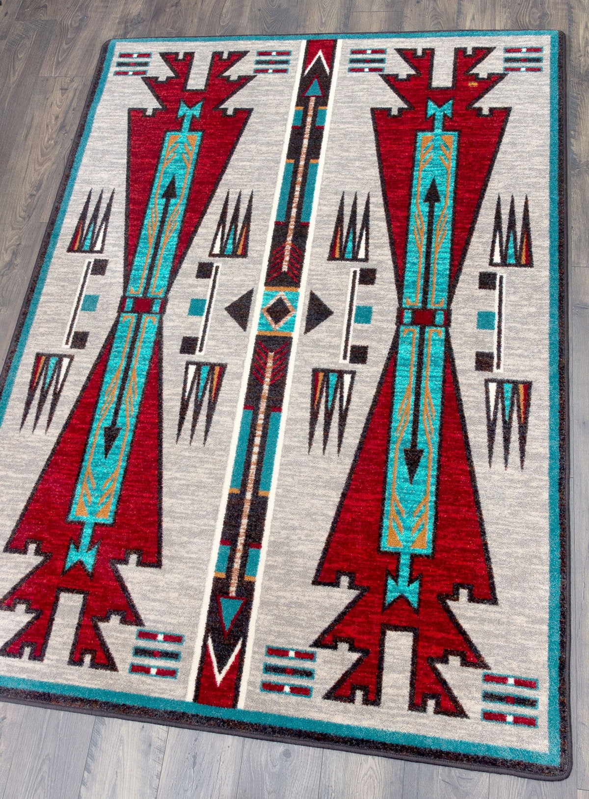 American Dakota Horse Thieves OKA Electric Rug
