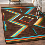 American Dakota Hour Glass Bright Rug