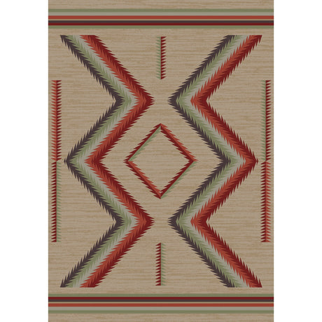 American Dakota Hour Glass Fall Rug