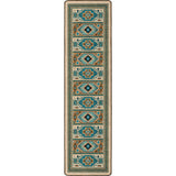 American Dakota Indigo Turquoise Rug