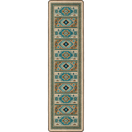 American Dakota Indigo Turquoise Rug