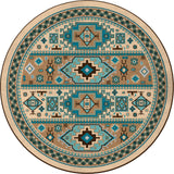 American Dakota Indigo Turquoise Rug