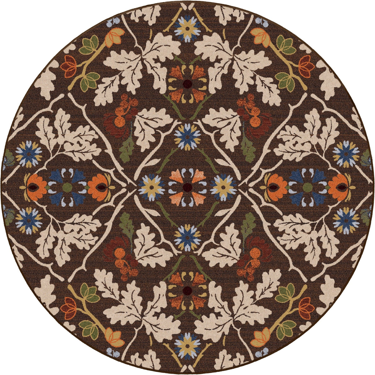 American Dakota Infinity Oak Brown Rug - 0213BRN234
