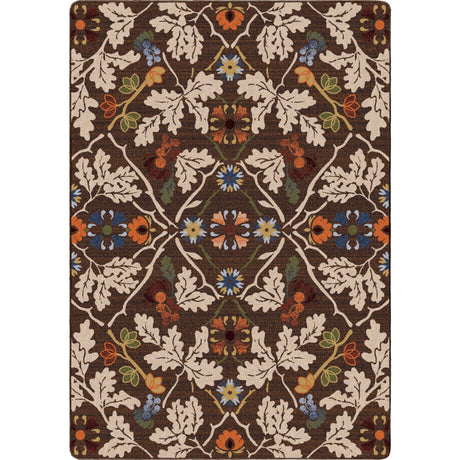 American Dakota Infinity Oak Brown Rug - 0213BRN234