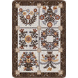 American Dakota Inspired Quilt Brown Rug - 0688BRN234