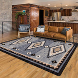 American Dakota Interwoven Old Wools Rug - 0758OWO234