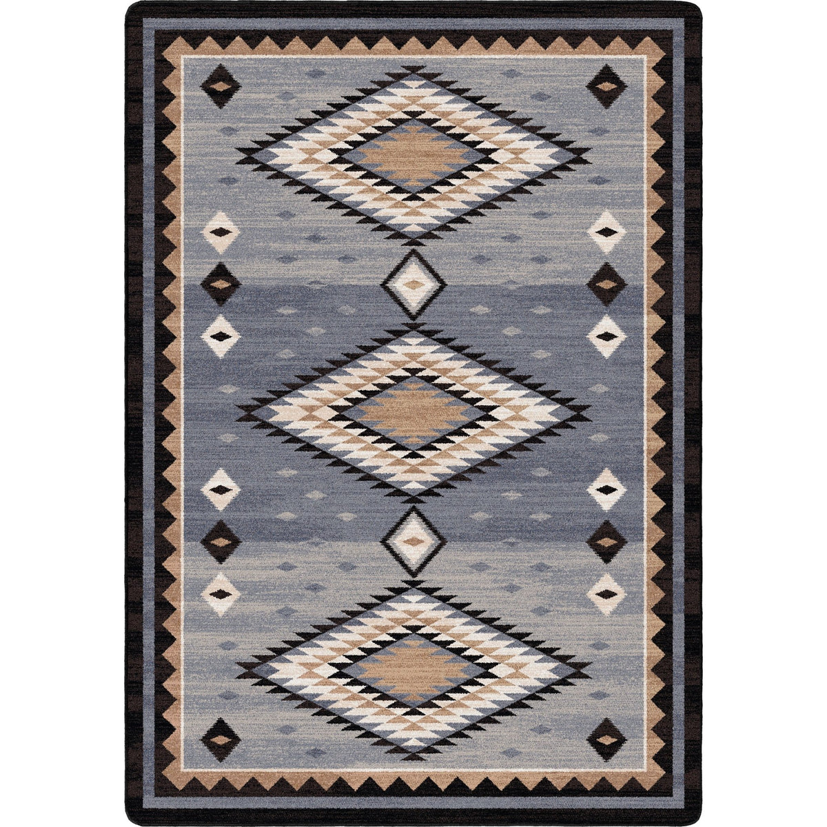 American Dakota Interwoven Old Wools Rug - 0758OWO234