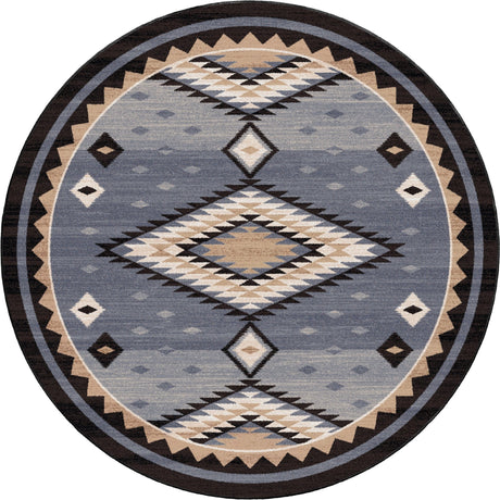 American Dakota Interwoven Old Wools Rug - 0758OWO234