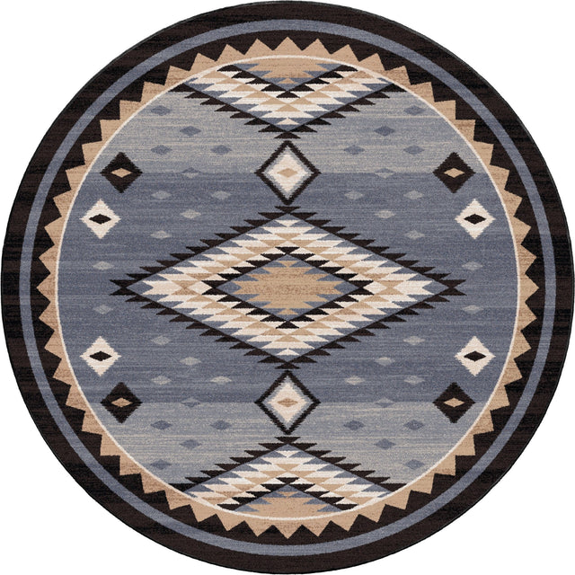 American Dakota Interwoven Old Wools Rug - 0758OWO234