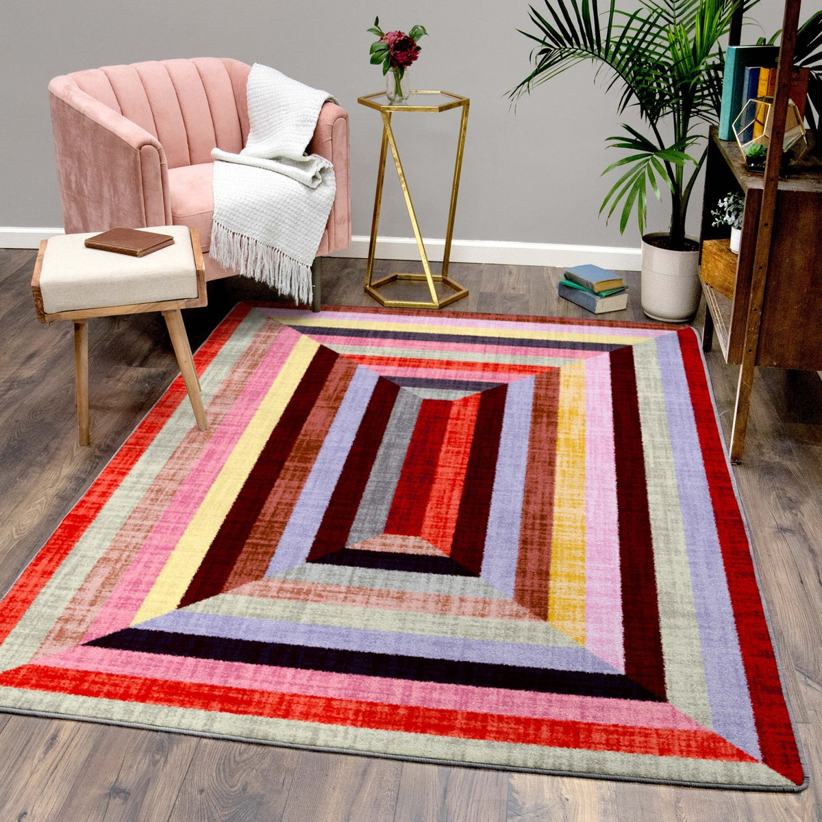 American Dakota Intrigue Flare Rug - 0489FLR234