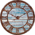 American Dakota It's About Time Blue Rug - OKA0351BLU296