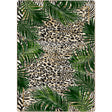 American Dakota Jungle Border Natural Rug - 0496NAT234