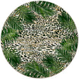 American Dakota Jungle Border Natural Rug - 0496NAT234