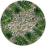 American Dakota Jungle Border Natural Rug - 0496NAT234