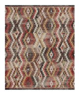 American Dakota Just Praying Distressed Red Rug