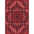 American Dakota Kerchief Rodeo Red Rug - 0559RRD234