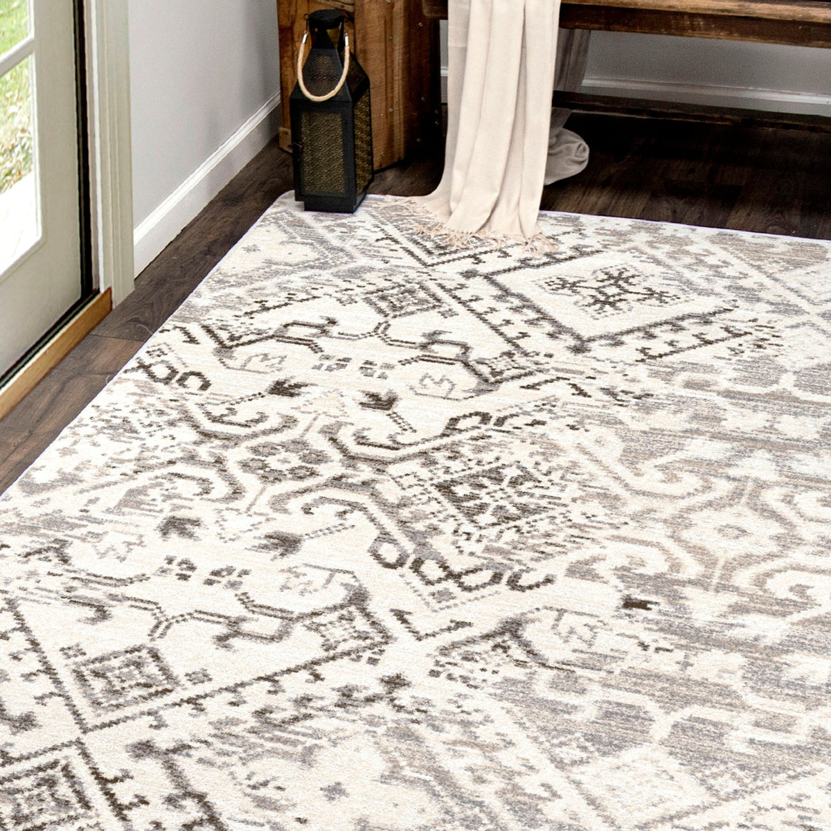 American Dakota Kilim Neutral Blend Rug - 0538NBD234