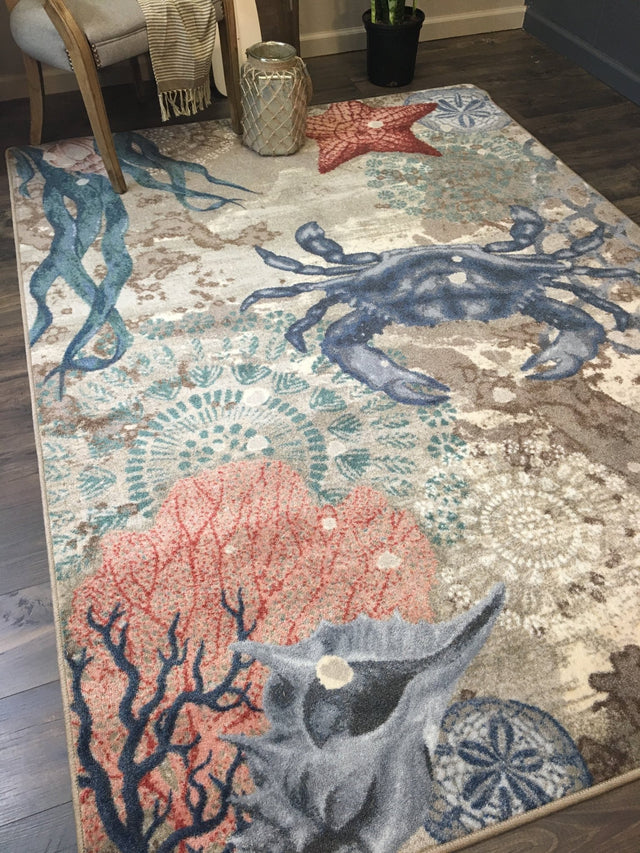 American Dakota Latitude Adjustment Parchment Rug - 0388PAR234
