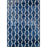 American Dakota Lattice Blue Rug - 0498BLU234