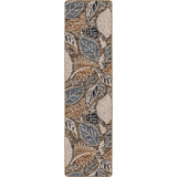 American Dakota Leaves Suede Rug - 0500SDE234