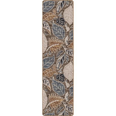 American Dakota Leaves Suede Rug - 0500SDE234